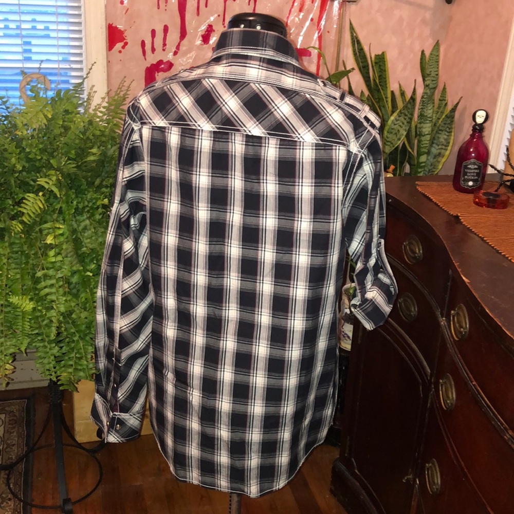 🎁 FREE WITH ANY $40 PURCHASE 🎁 Marc Echo Button Up Long Sleeve Shirt - Picture 6 of 8